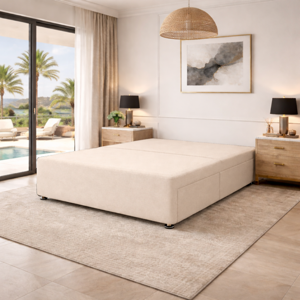 2026 Divan Solid Platform Base with optional storage drawers