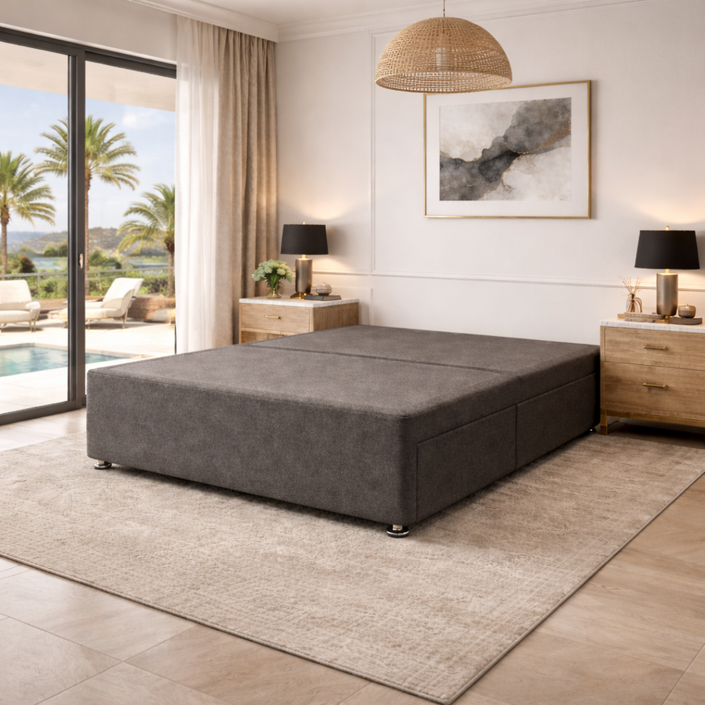 2026 Divan Solid Platform Base with optional storage drawers