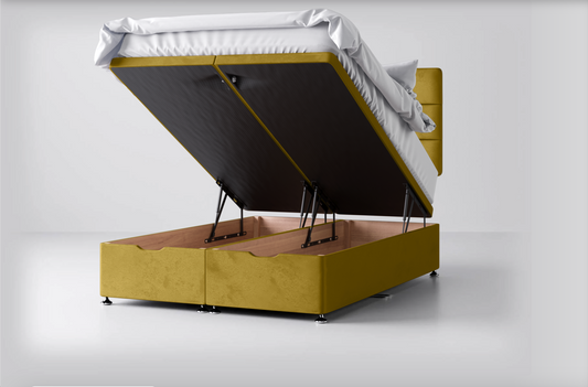 Ottoman Storage Lift-Up Base with Banbury Headboard Package
