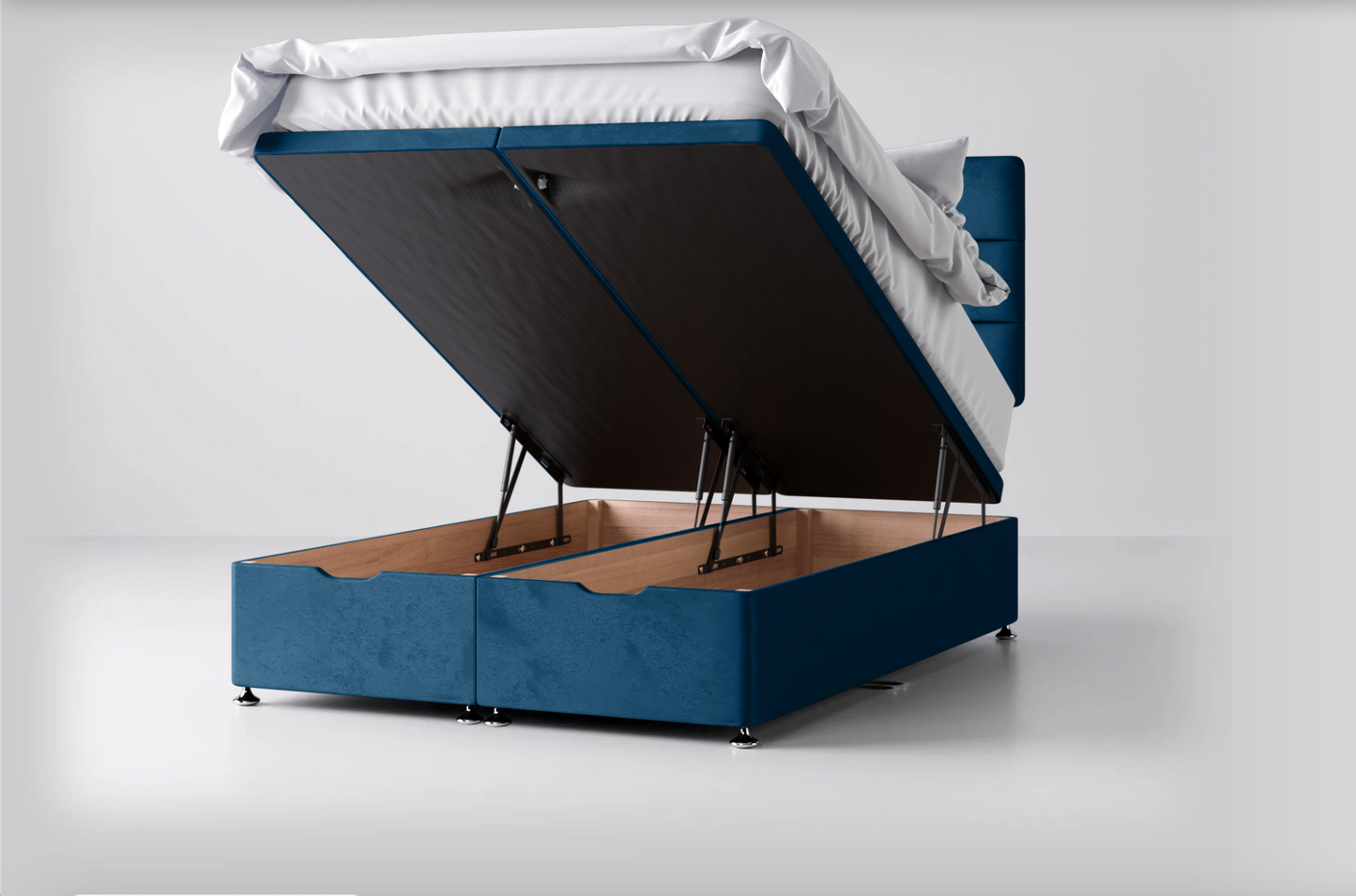 Ottoman Storage Lift-Up Base with Banbury Headboard Package