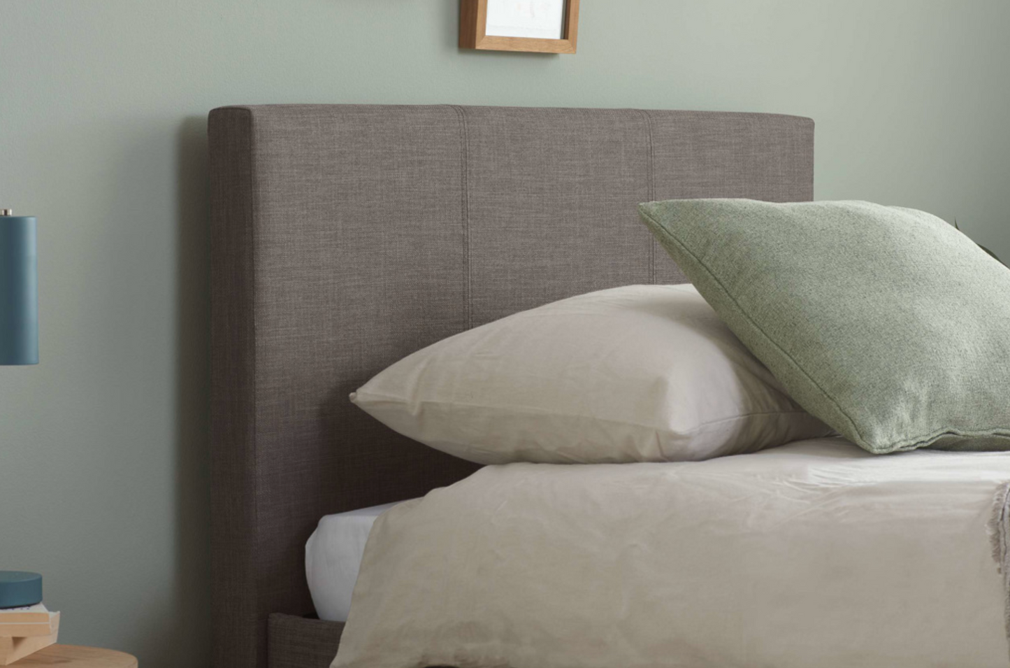 2026 Berlin Fabric Ottoman Storage Bed - UK Double & King - Grey