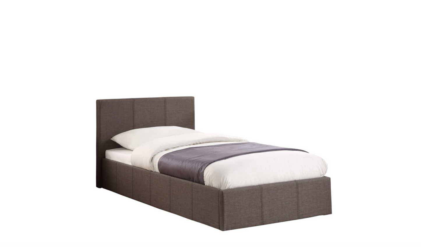2026 Berlin Fabric Ottoman Storage Bed - UK Single